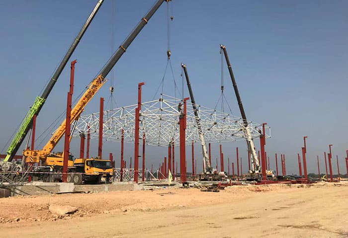 江苏句容网架钢结构工程有限公司